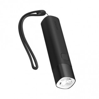 Xiaomi SOLOVE X3 USB Rechargeable Flashlight + Power Bank Black